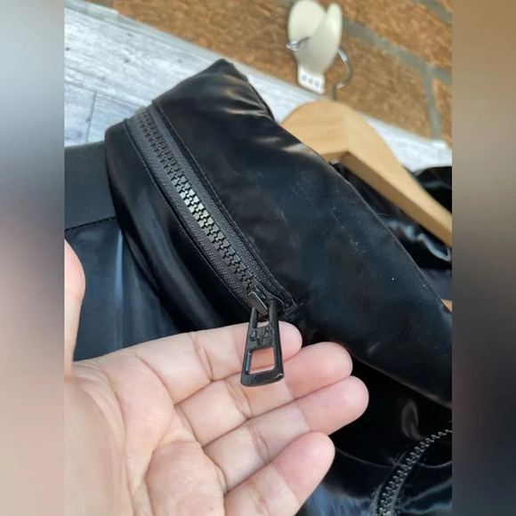 Arctic expedition liquid shine puffer coat with stand collar 2 X - Picture 5 of 16